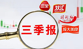  三全、雙匯、得利斯、龍大…前三季度戰績如何？